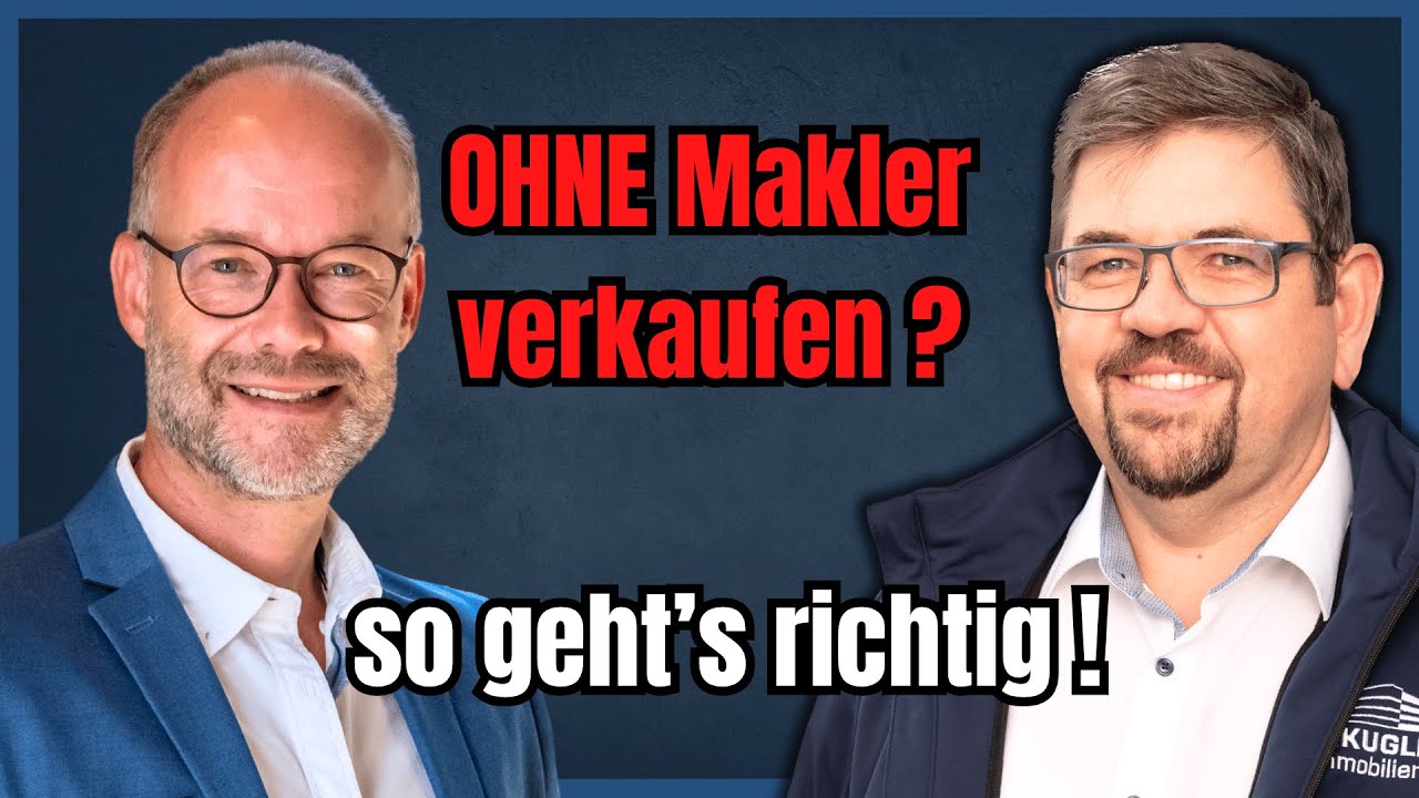 Vorschaubild zum Video „TEIL 1: Immobilie verkaufen ohne Makler – so geht’s Schritt für Schritt (Tipps vom Sachverständigen)“