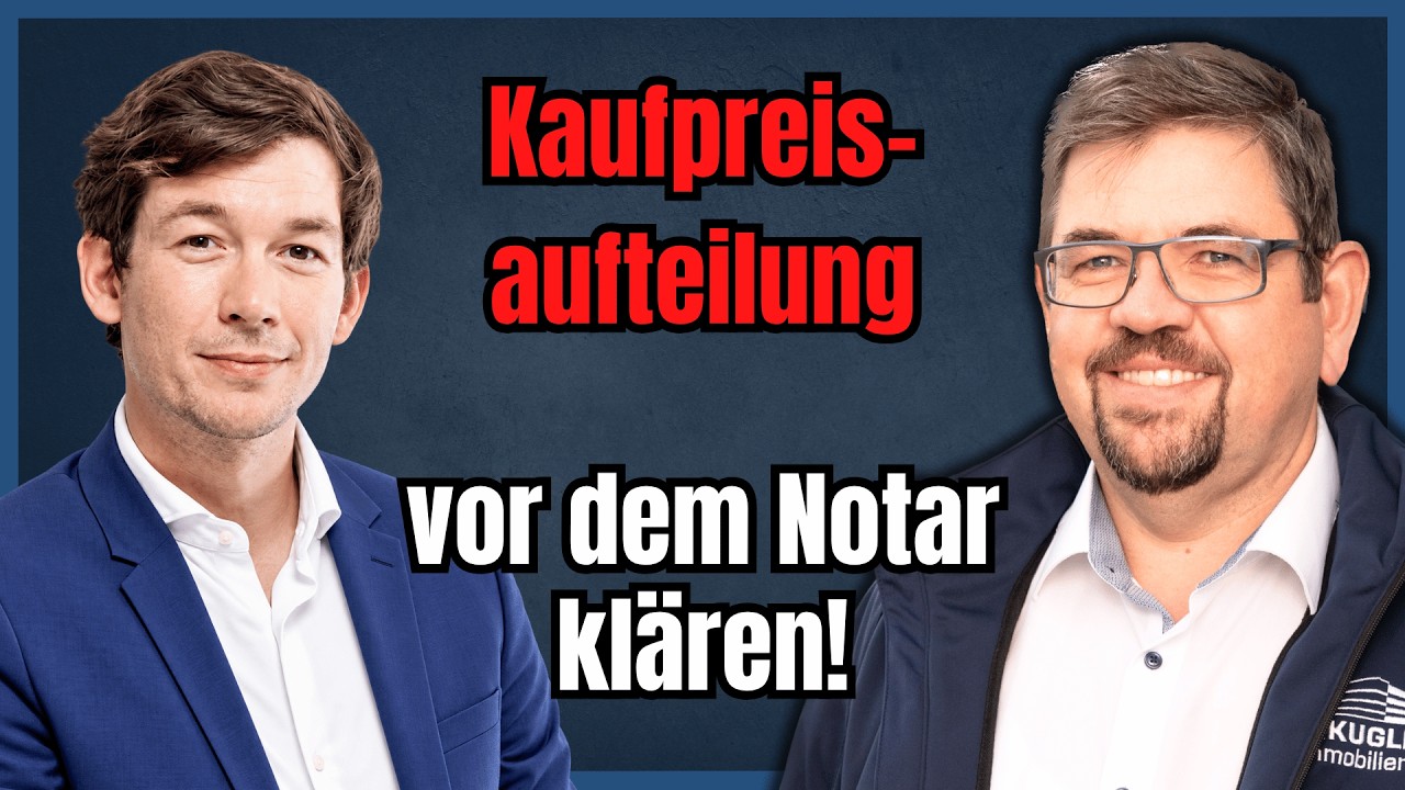 Vorschaubild zum Video „Kaufpreisaufteilung bei Immobilien: So sicherst Du Deine AfA | Teil 2“